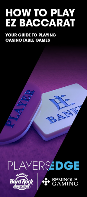 How to play EZ BACCARAT