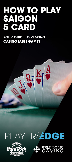 How to play SAIGON 5 CARD